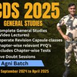 CDS 2025 ( GENERAL STUDIES )