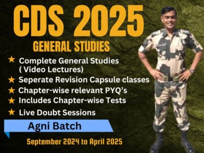 CDS 2025 ( GENERAL STUDIES )